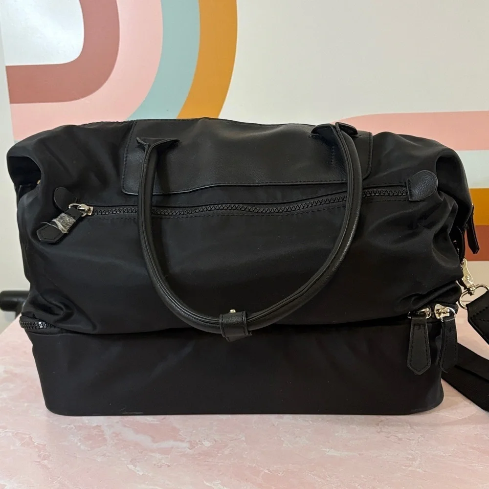Stylish Black Satchel Bag